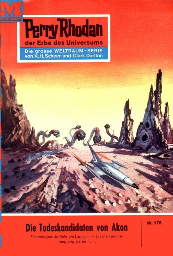 Perry Rhodan 178: Die Todeskandidaten von Akon main product photo
