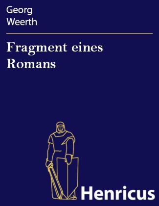 Fragment eines Romans