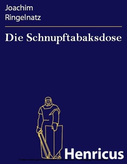 Die Schnupftabaksdose main product photo