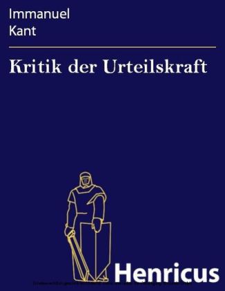 Kritik der Urteilskraft