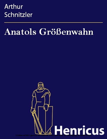 Anatols Größenwahn main product photo