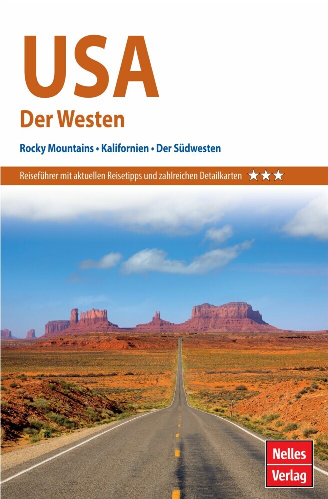 Nelles Guide Reiseführer USA - Der Westen main product photo