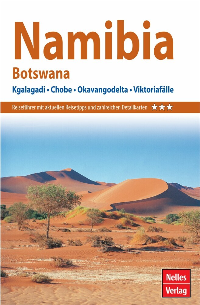 Nelles Guide Reiseführer Namibia - Botswana main product photo