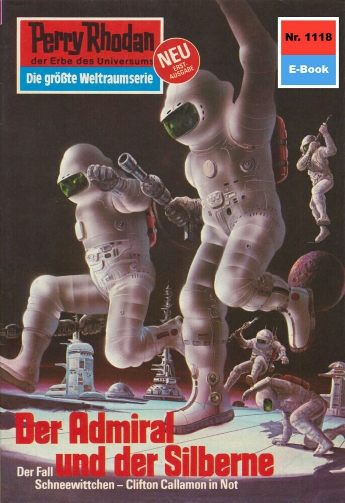 Perry Rhodan 1118: Der Admiral und der Silberne main product photo