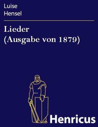 Lieder (Ausgabe von 1879) main product photo