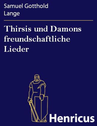 Thirsis und Damons freundschaftliche Lieder main product photo