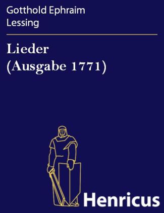 Lieder (Ausgabe 1771)