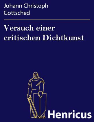 Versuch einer critischen Dichtkunst main product photo