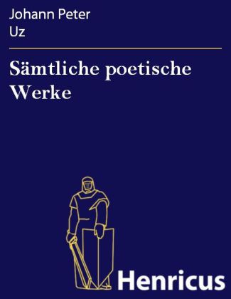 Sämtliche poetische Werke main product photo