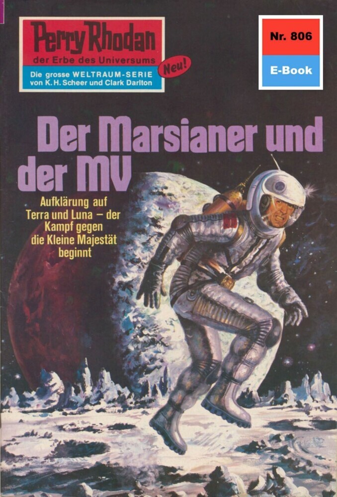 Perry Rhodan 806: Der Marsianer und der MV main product photo