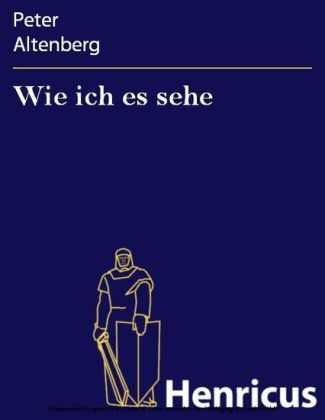 Wie ich es sehe main product photo