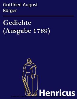 Gedichte (Ausgabe 1789) main product photo