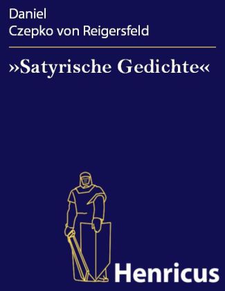"Satyrische Gedichte" main product photo