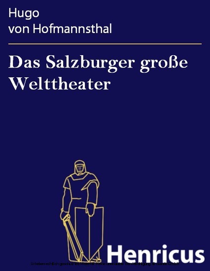 Das Salzburger große Welttheater main product photo