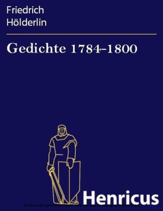 Gedichte 1784-1800 main product photo