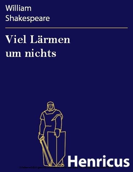 Viel Lärmen um nichts main product photo