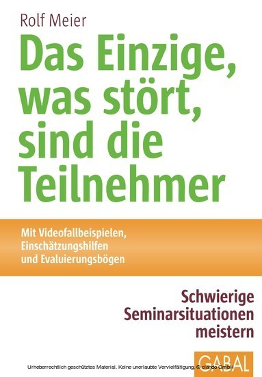 Das Einzige, was stört, sind die Teilnehmer main product photo