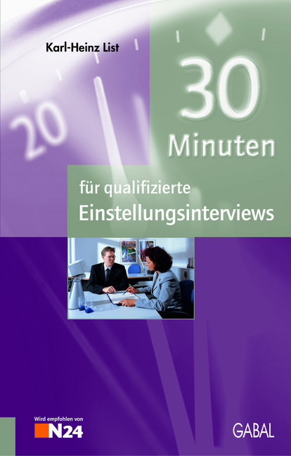 30 Minuten für qualifizierte Einstellungsinterviews main product photo