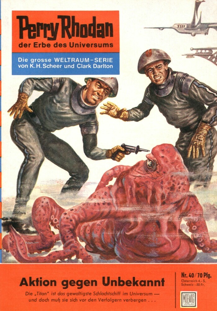 Perry Rhodan 40: Aktion gegen Unbekannt main product photo
