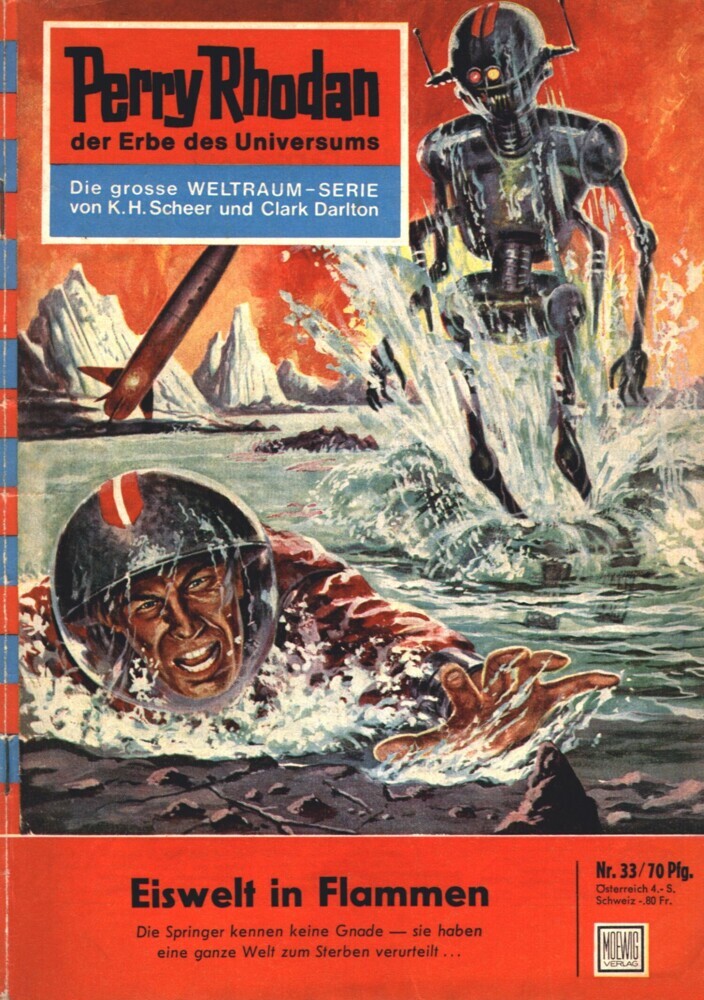 Perry Rhodan 33: Eiswelt in Flammen main product photo
