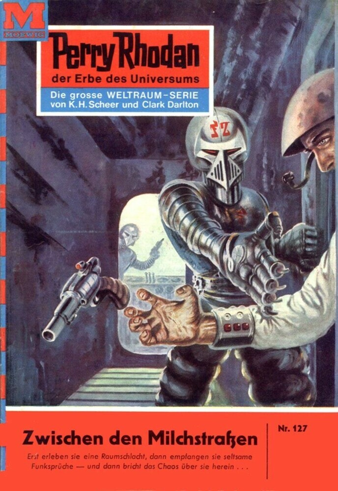 Perry Rhodan 127: Zwischen den Milchstraßen main product photo