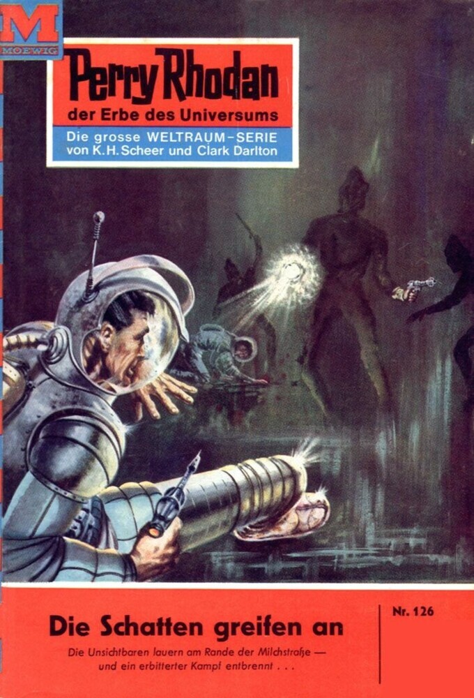 Perry Rhodan 126: Die Schatten greifen an main product photo