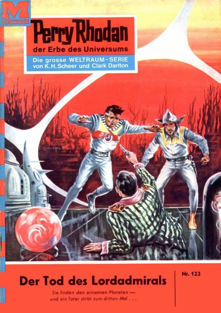 Perry Rhodan 122: Der Tod des Lordadmirals main product photo