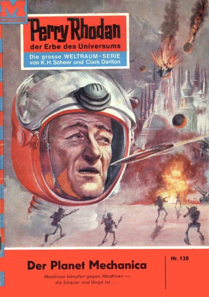Perry Rhodan 120: Der Planet Mechanica main product photo