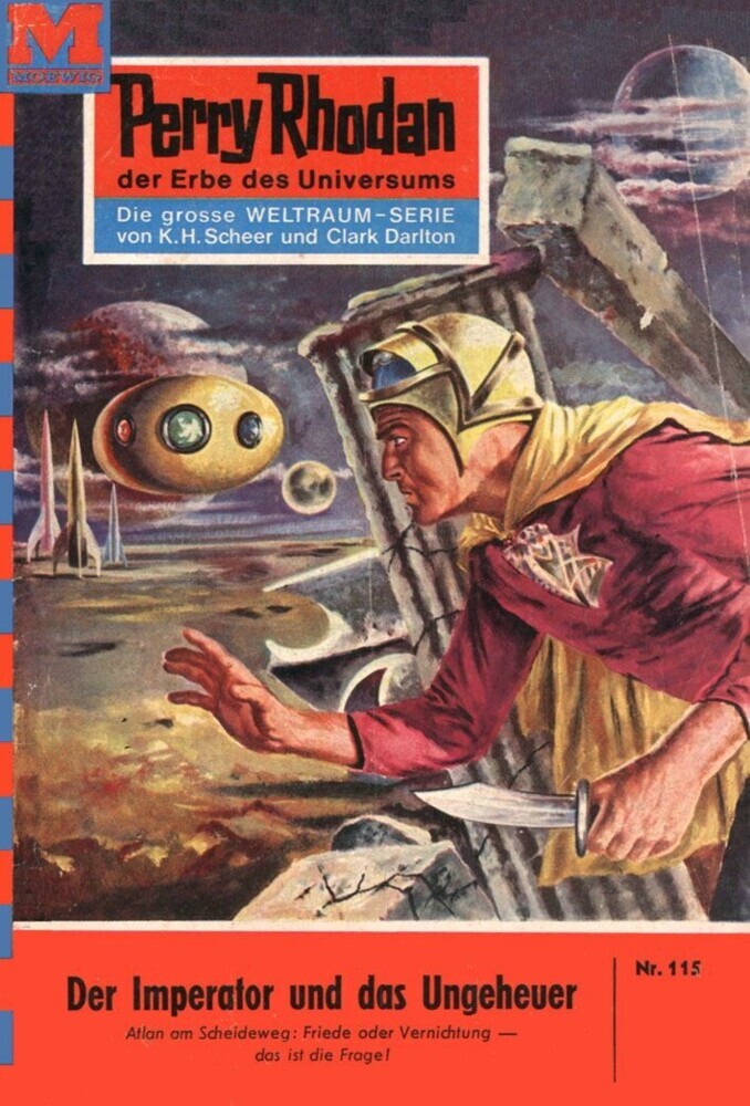 Perry Rhodan 115: Der Imperator und das Ungeheuer main product photo