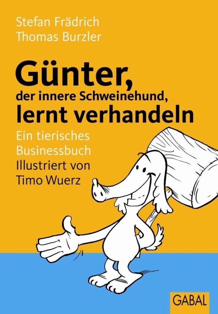 Günter, der innere Schweinehund, lernt verhandeln main product photo