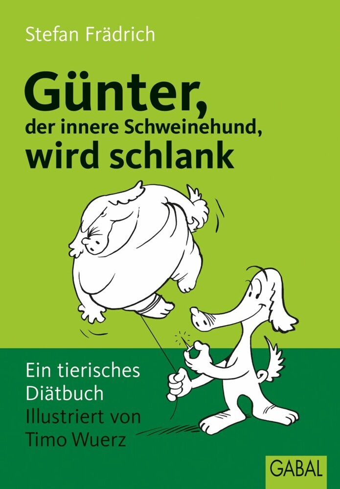Günter, der innere Schweinehund, wird schlank main product photo