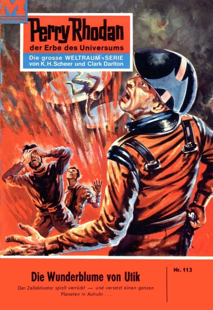 Perry Rhodan 113: Die Wunderblume von Utik main product photo