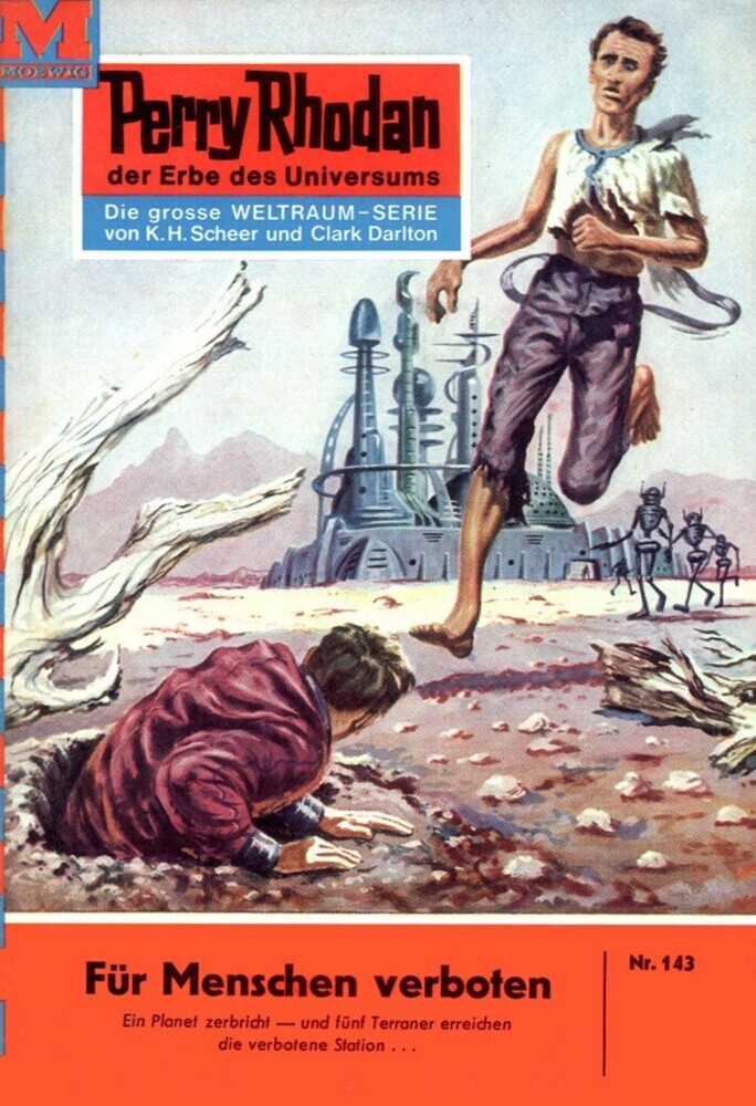 Perry Rhodan 143: Für Menschen verboten main product photo