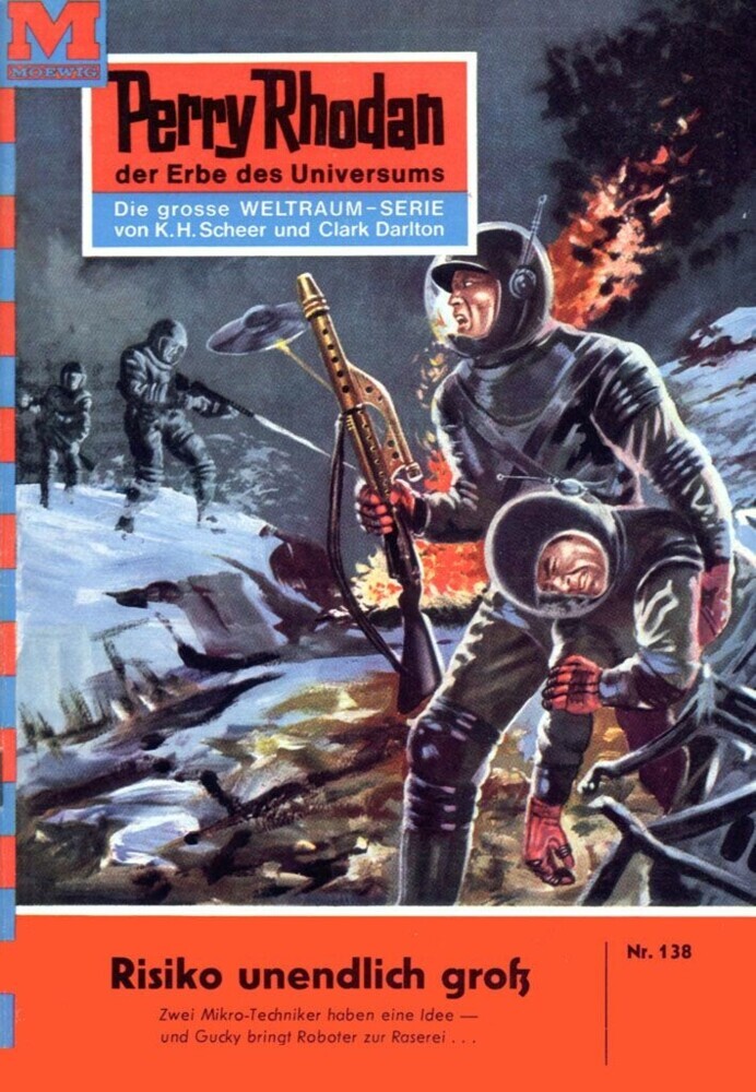 Perry Rhodan 138: Risiko unendlich groß main product photo
