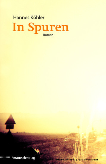 In Spuren main product photo