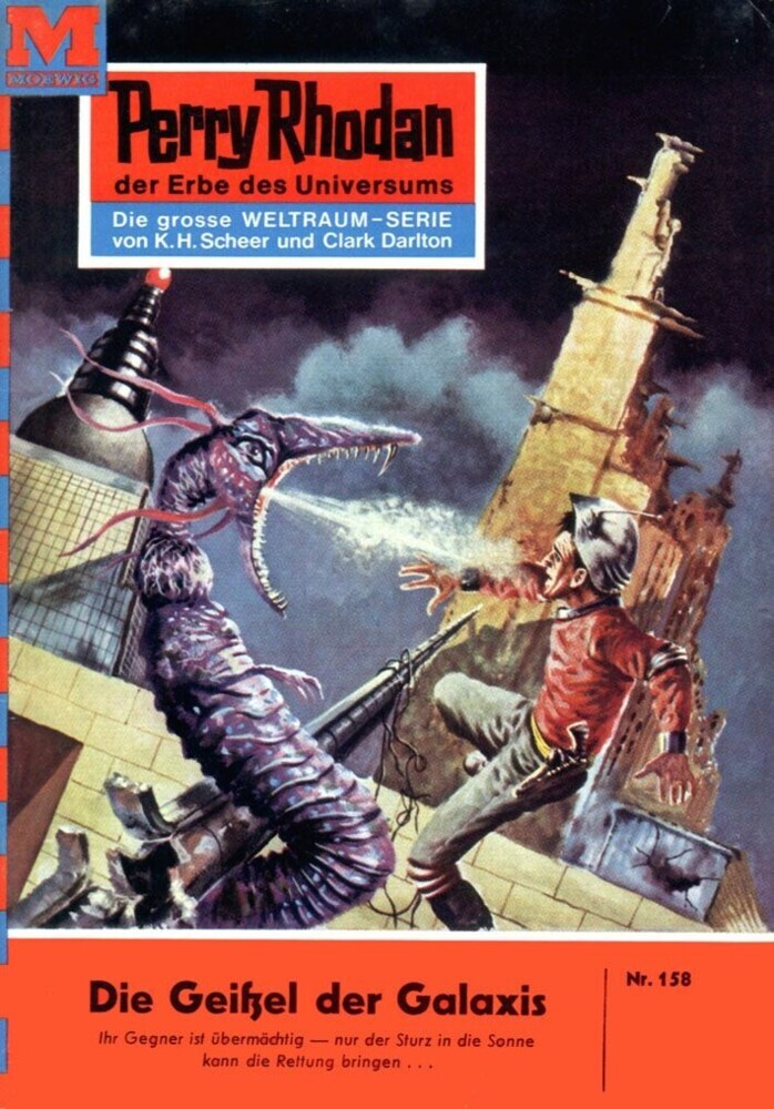 Perry Rhodan 158: Die Geißel der Galaxis main product photo