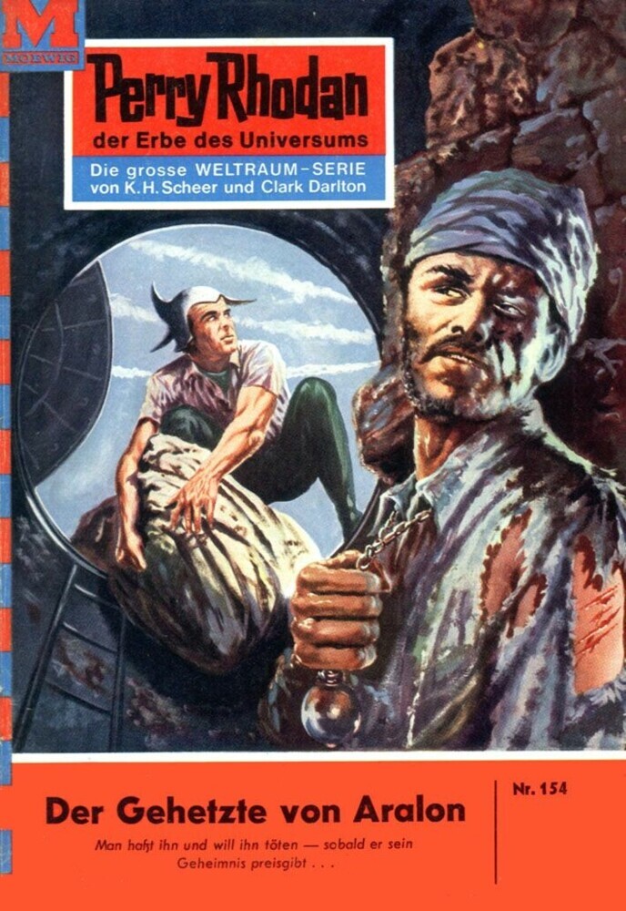 Perry Rhodan 154: Der Gehetzte von Aralon main product photo