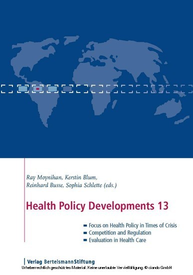 Health Policy Developments 13 main product photo