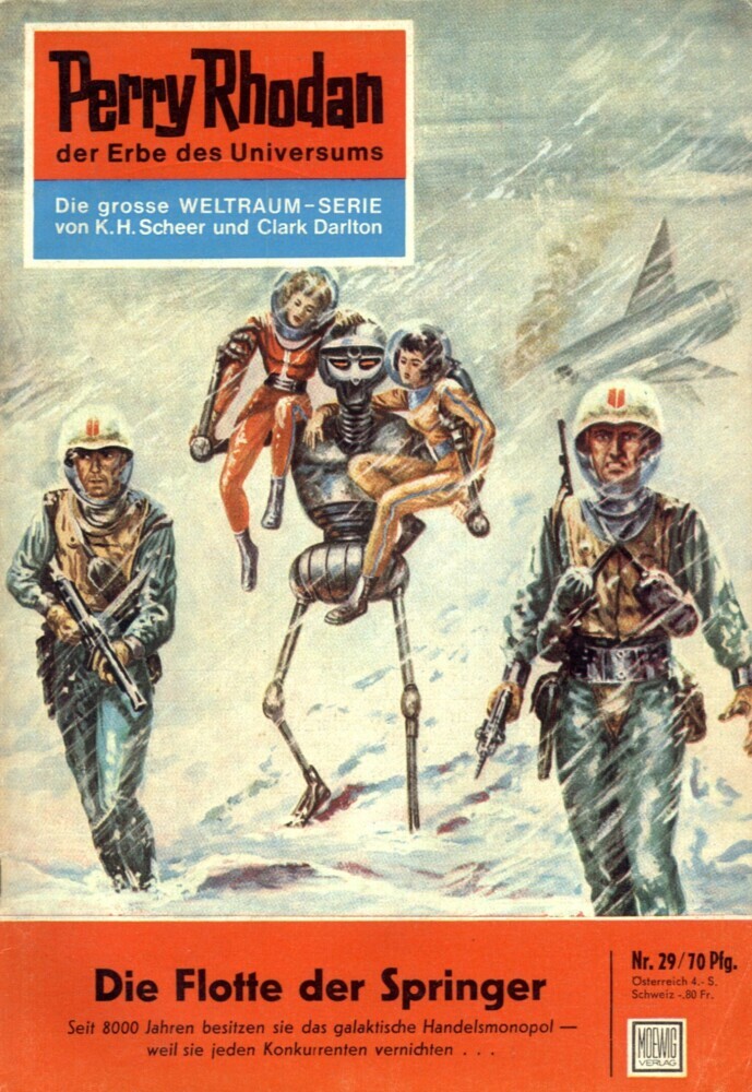 Perry Rhodan 29: Die Flotte der Springer main product photo