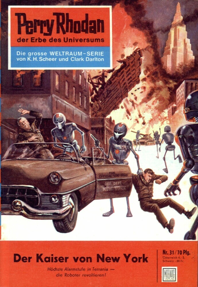 Perry Rhodan 31: Der Kaiser von New York main product photo