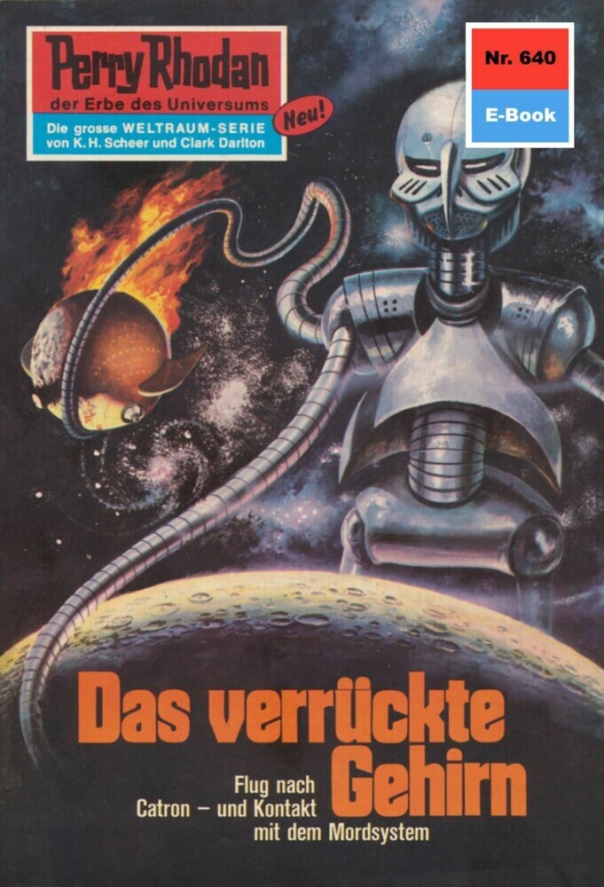 Perry Rhodan 640: Das verrückte Gehirn main product photo
