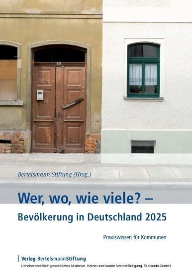 Wer, wo, wie viele? - Bevölkerung in Deutschland 2025 main product photo