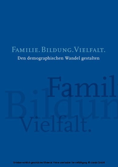 Familie. Bildung. Vielfalt. main product photo