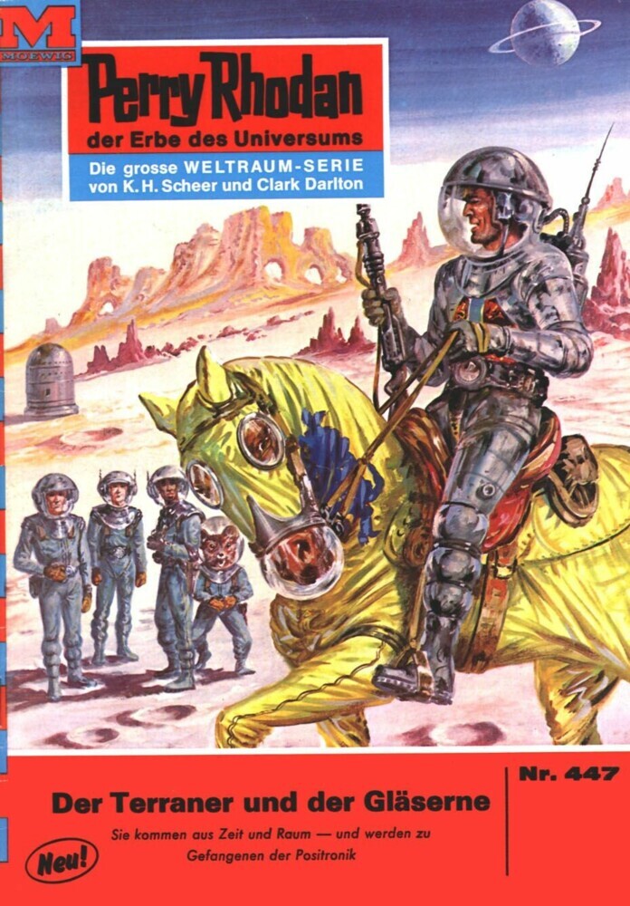 Perry Rhodan 447: Der Terraner und der Gläserne main product photo