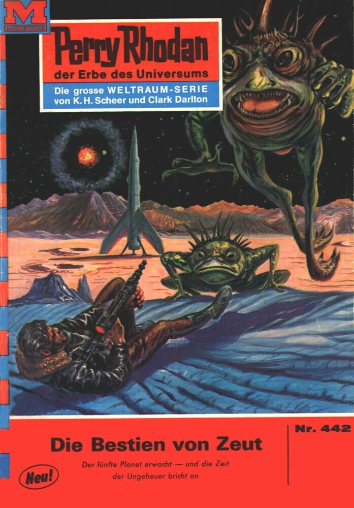 Perry Rhodan 442: Die Bestien von Zeut main product photo