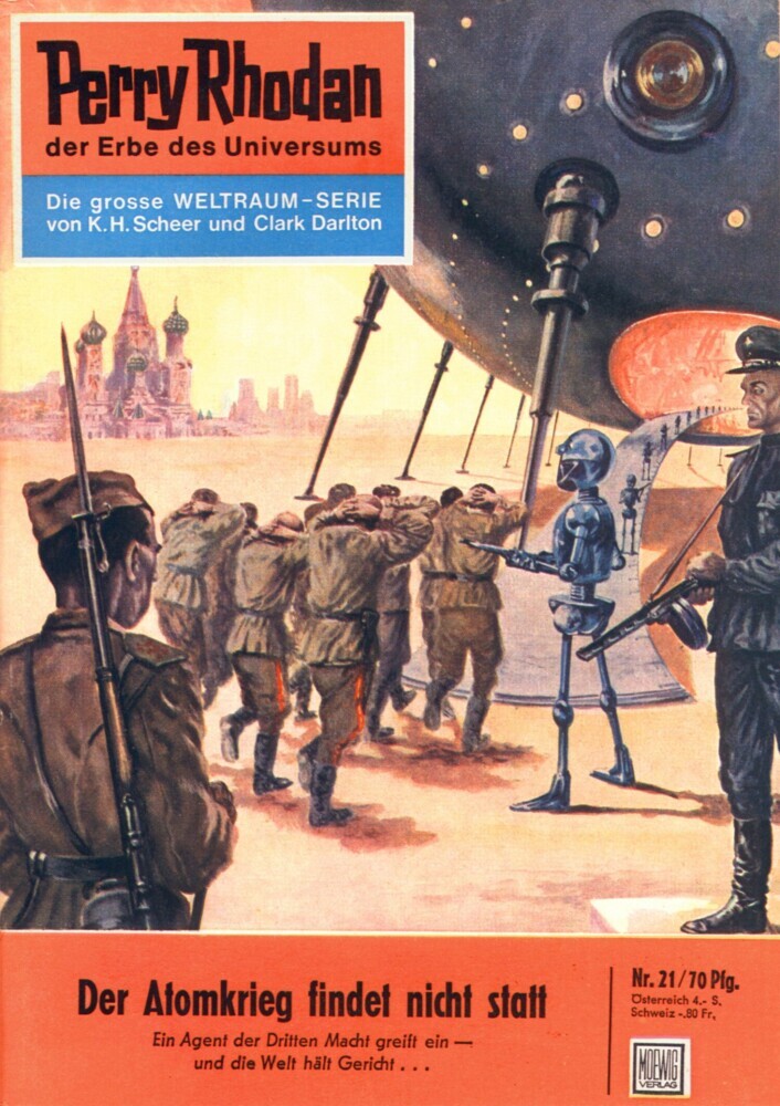 Perry Rhodan 21: Der Atomkrieg findet nicht statt main product photo