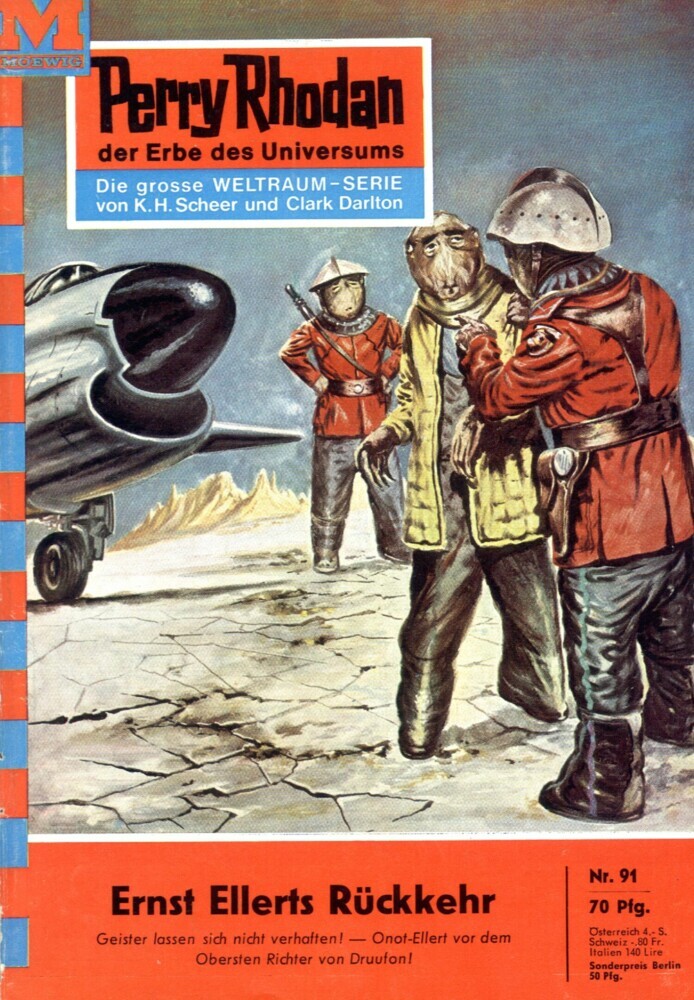 Perry Rhodan 91: Ernst Ellerts Rückkehr main product photo