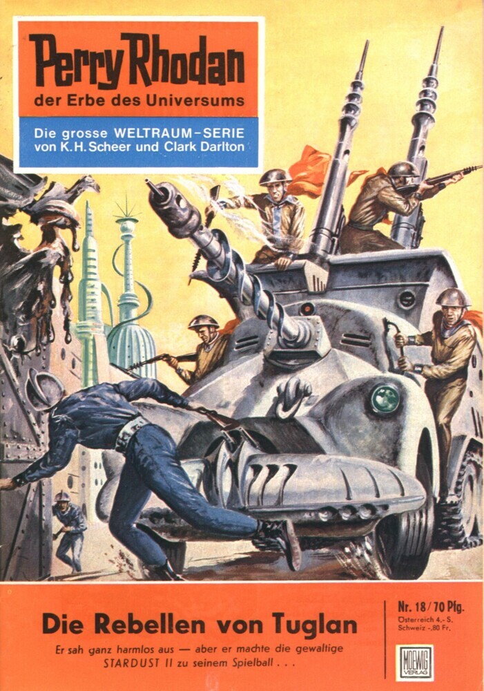 Perry Rhodan 18: Die Rebellen von Tuglan main product photo