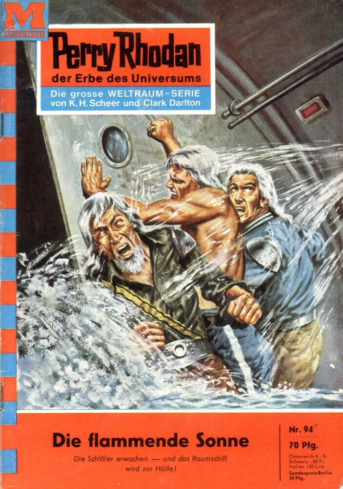 Perry Rhodan 94: Die flammende Sonne main product photo