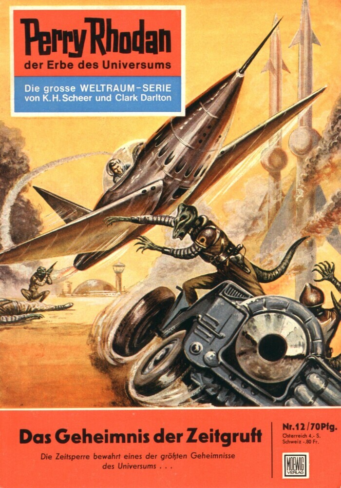 Perry Rhodan 12: Das Geheimnis der Zeitgruft main product photo